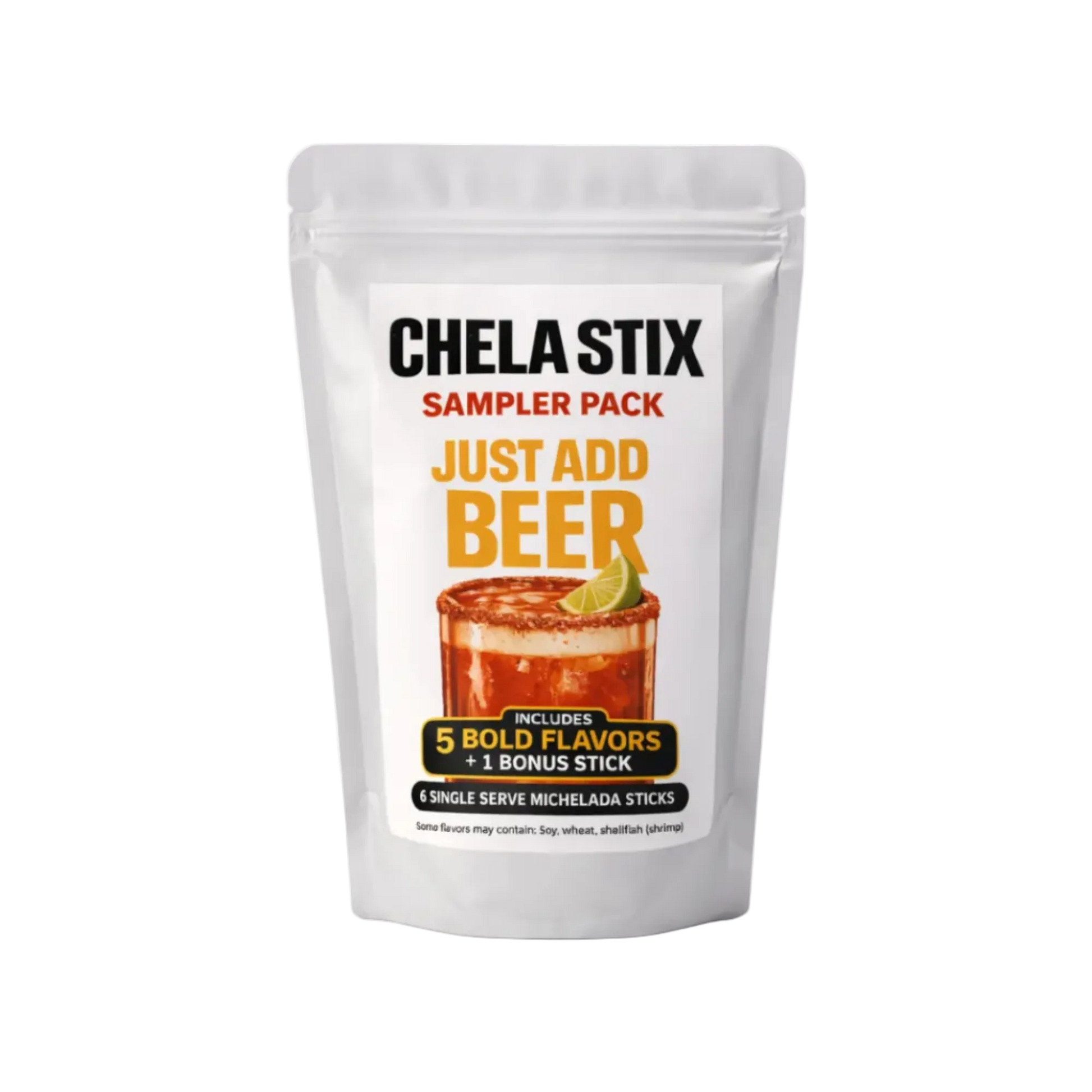 Chela Stix sampler pack for beer