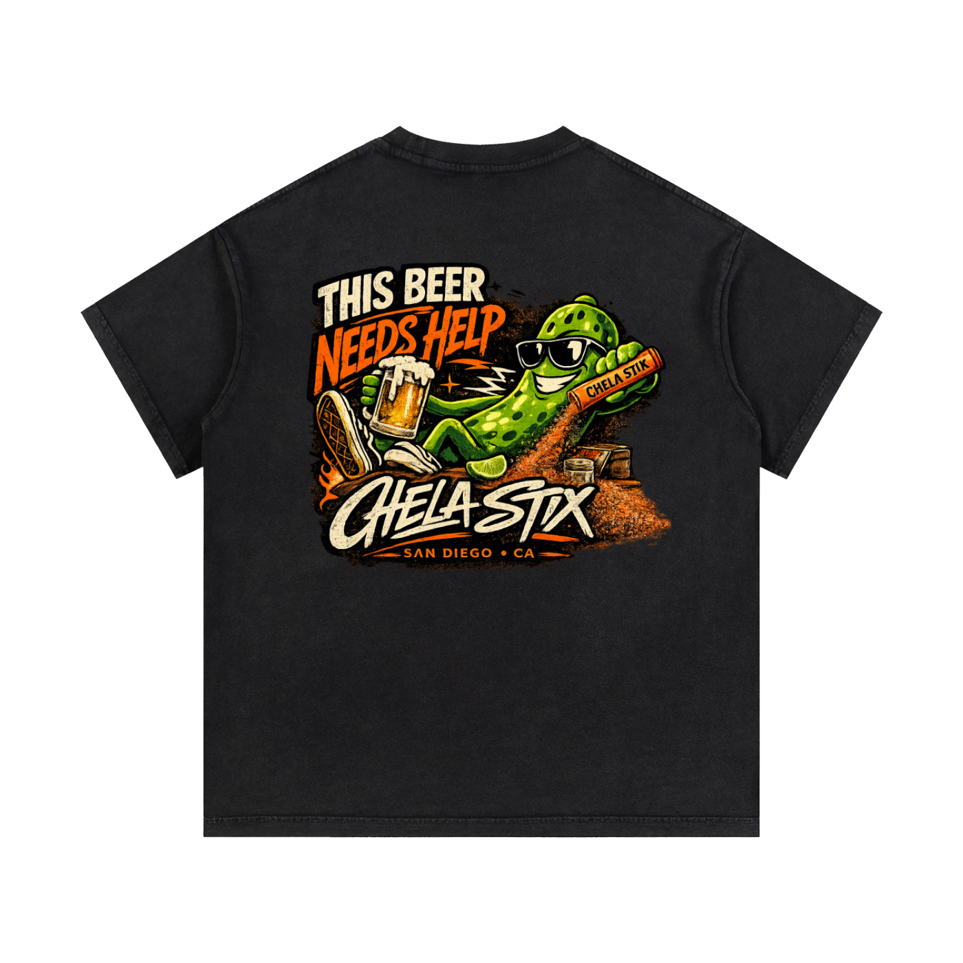 This Beer Needs Help Vintage Tee
